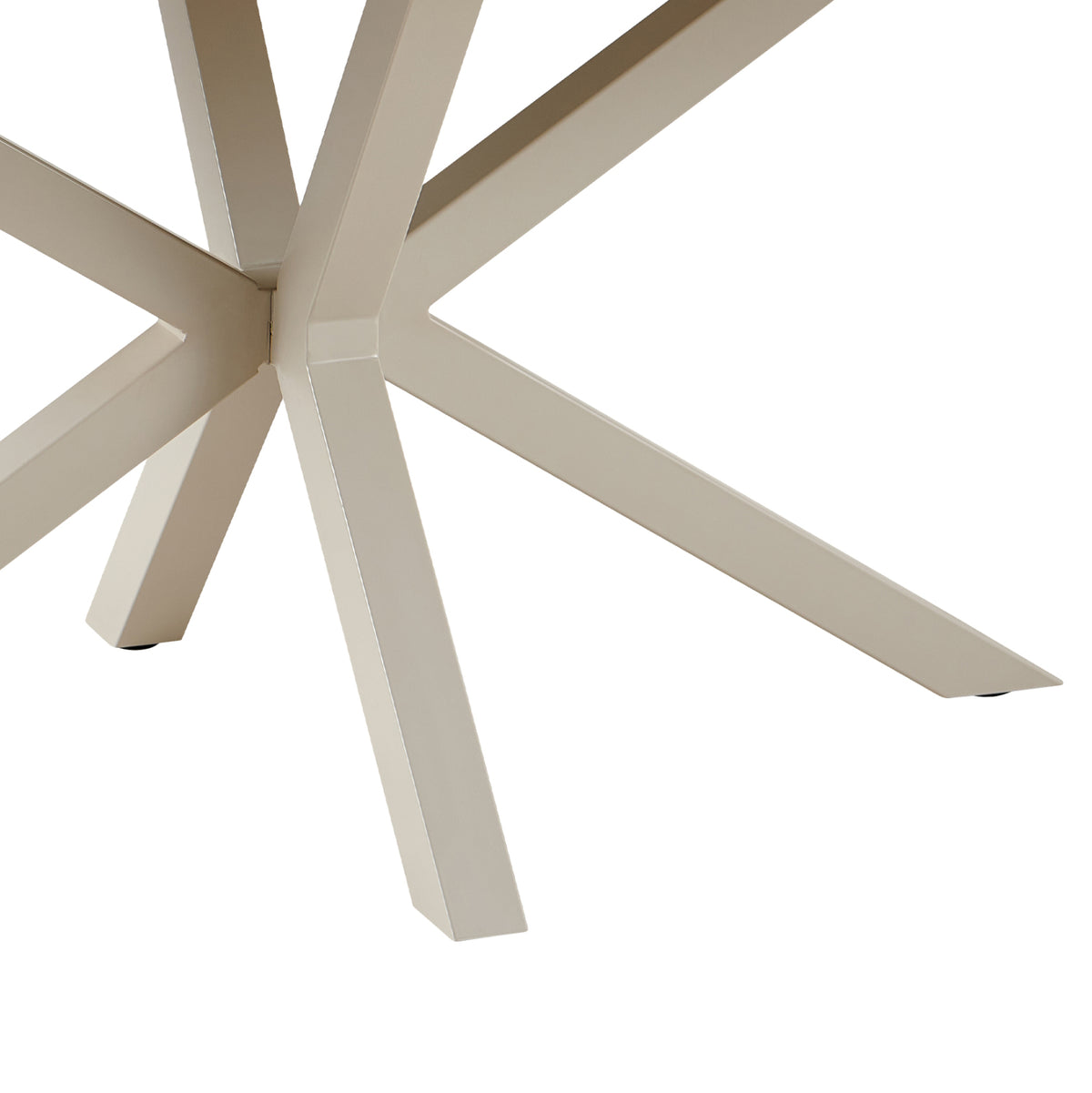 Dining Table Eragon Hm18458.04 Sintered Stone Top In Travertine Stone Look 180x90x75hcm.