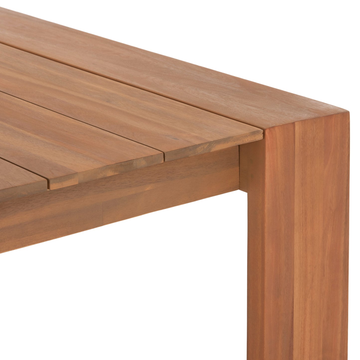 Dining Table Filem Hm6450 Acacia Wood In Light Natural Wood 220x100x77hcm.