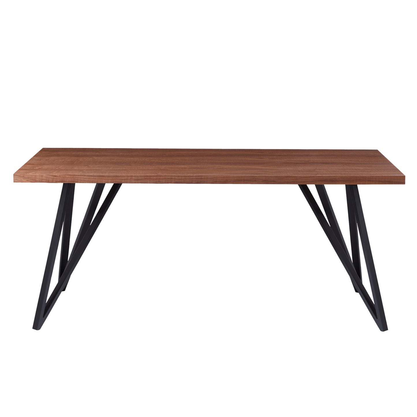 Dining Table Grow Hm9467.02 With Ashtree Wood Veneer In Rustic Style 180x90x75hcm.