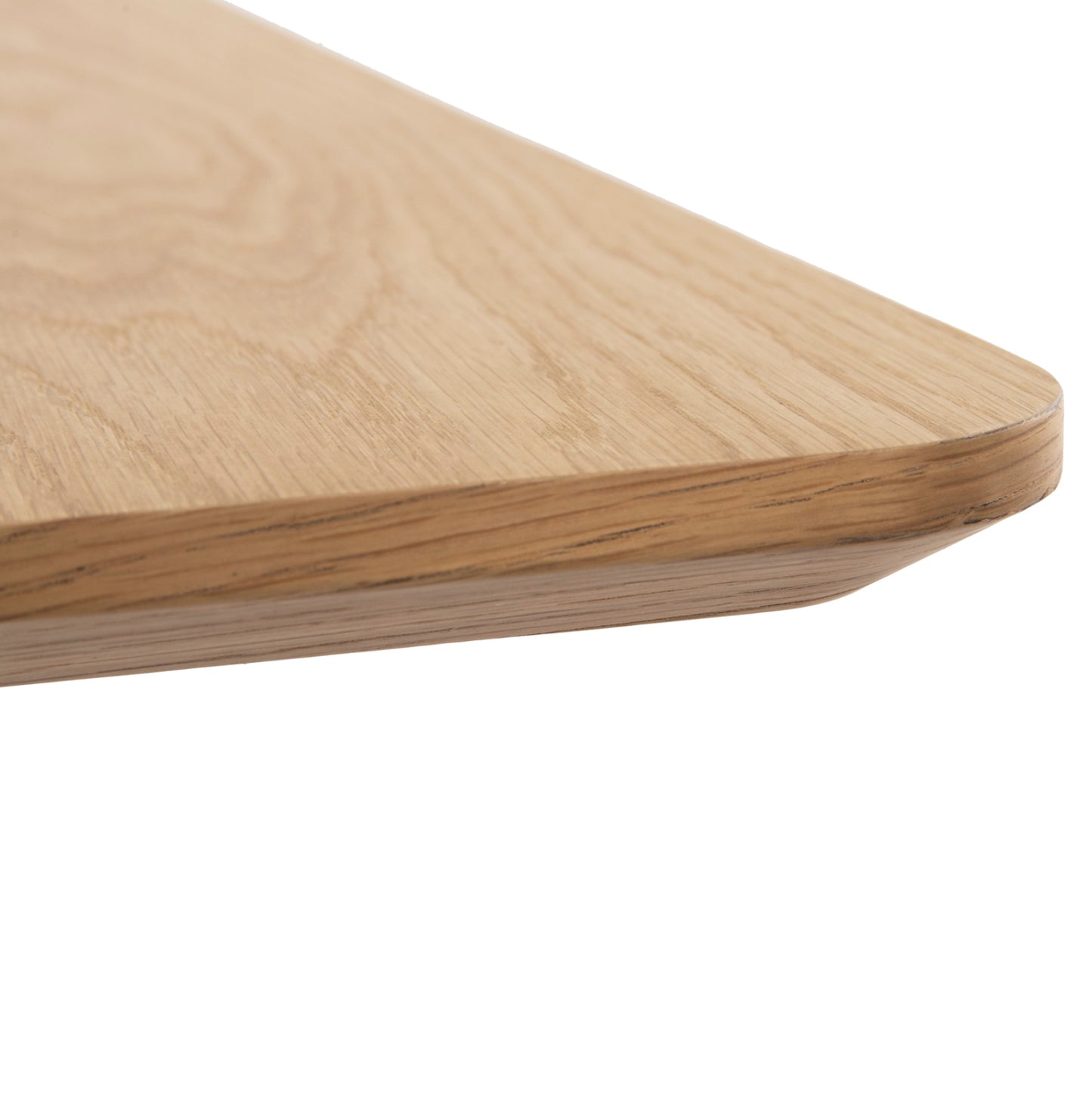 Dining Table Square Trenk Hm9614.01 Mdf With Oak Veneer In Natural-black Metal Legs 120x120x75hcm.
