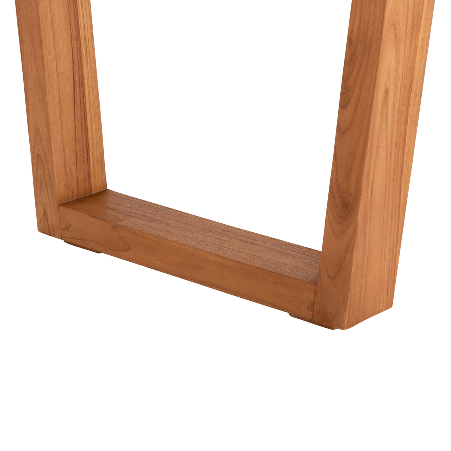 Dining Table Leopold Hm9933.01 Solid Teak Wood- Natural Color 200.5x107x76hcm.