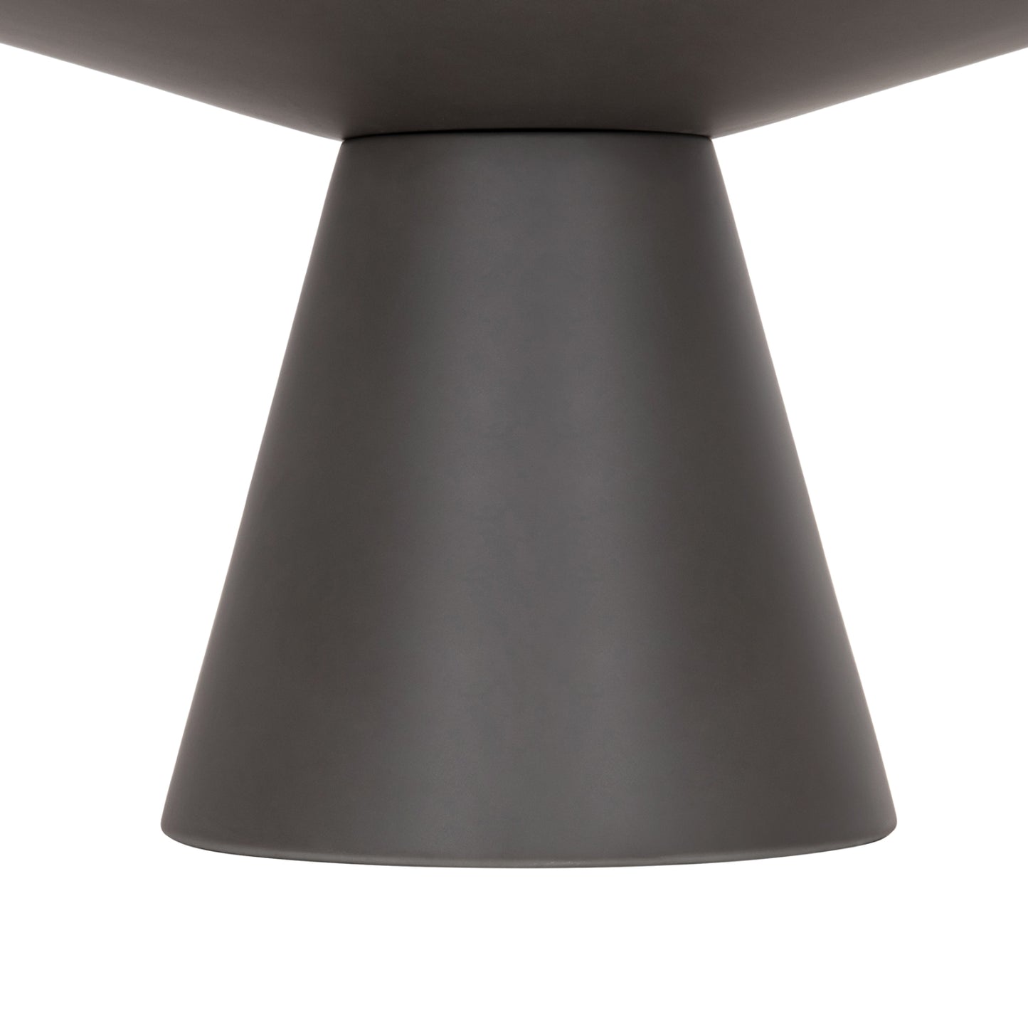 Round Dining Table Raiko Hm6573.01 Grey Fiber Cement Φ130x75hcm