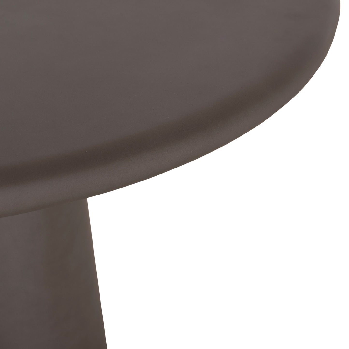 Round Dining Table Nayu Hm6583.01 Grey Fiber Cement Φ120x73hcm.