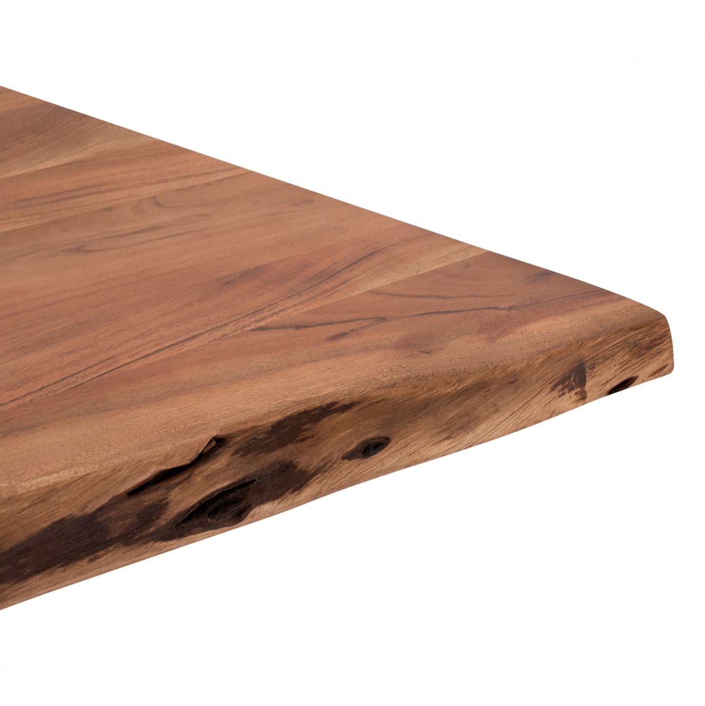 Dining Table 160x90x77 Montana Superior 3.5 Thickness Solid Acacia Hm8481.11