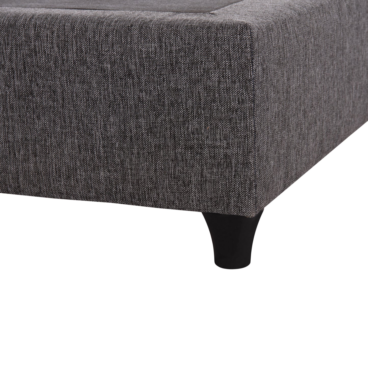 Substrate King-size Bed Siggy Hm21218--grey Fabric--for Mattress 180x200cm.
