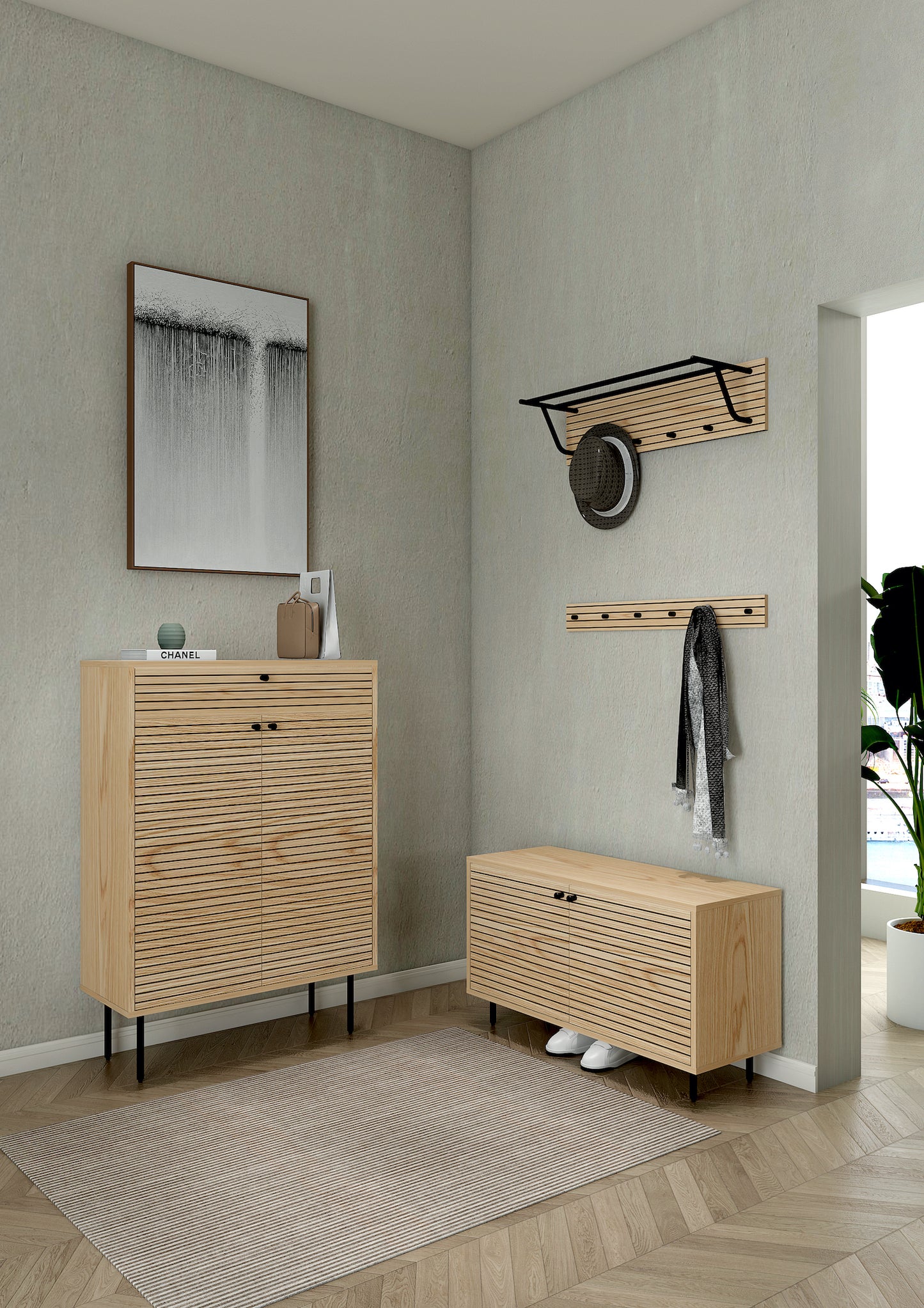 Elara Bench Cabinet