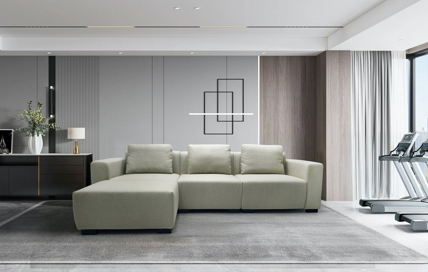 Serena L-Shape Sofa