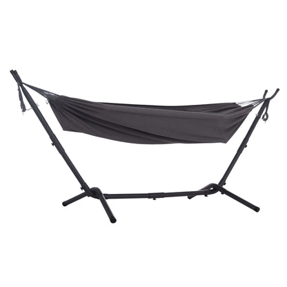 Hammock Crave Hm6304.01 Anthracite Metal Frame-dark Grey Fabric 265x93x105hcm.