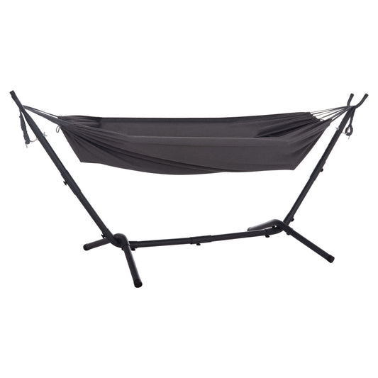 Hammock Crave Hm6304.01 Anthracite Metal Frame-dark Grey Fabric 265x93x105hcm.