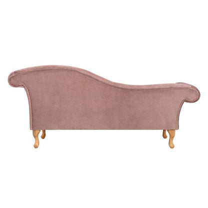 Recliner Dusty Pink Velvet Hm3008.05 Right Arm 187x61x82cm