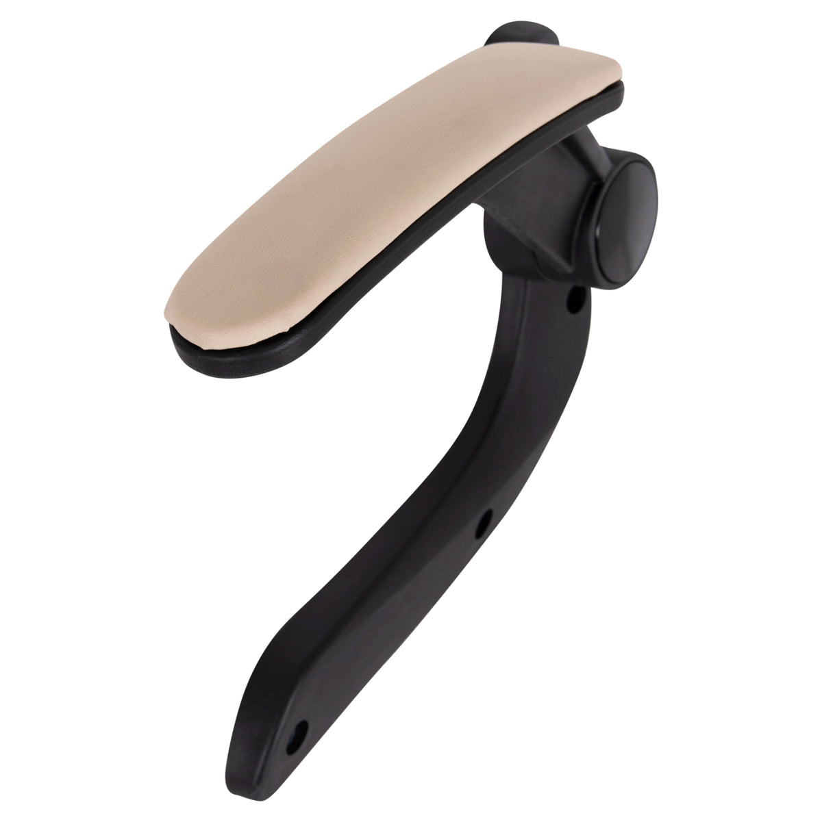 Replacement Flip-up Arms 2pcs Set For Office Chair Hm1197.04 Black-beige
