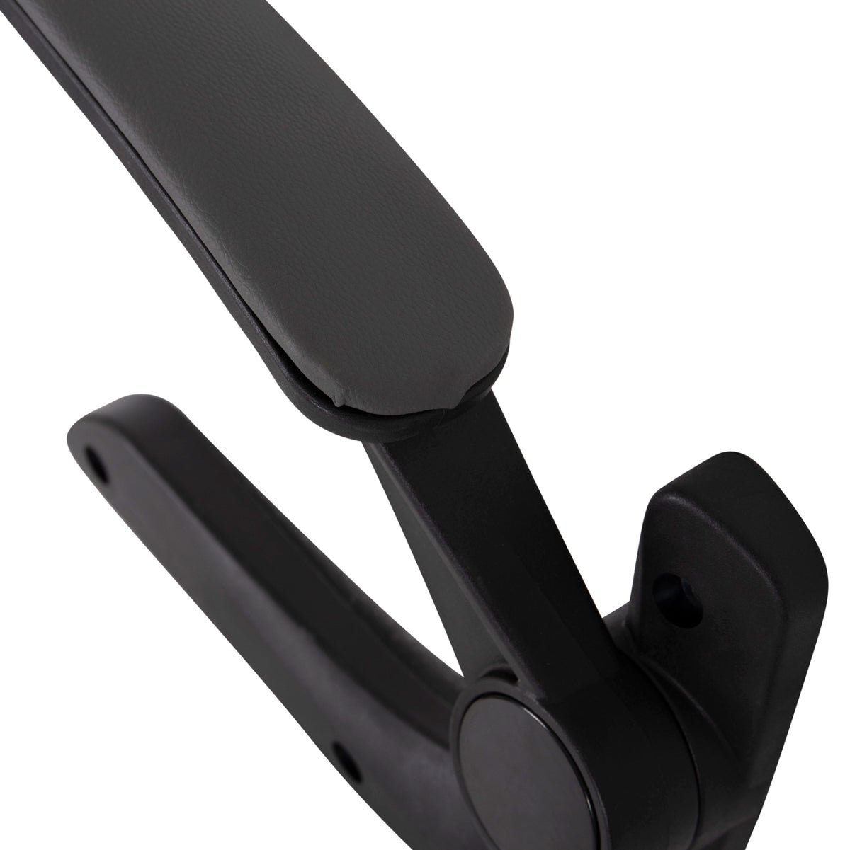 Replacement Flip-up Arms 2pcs Set For Office Chair Hm1197.03 Black-grey