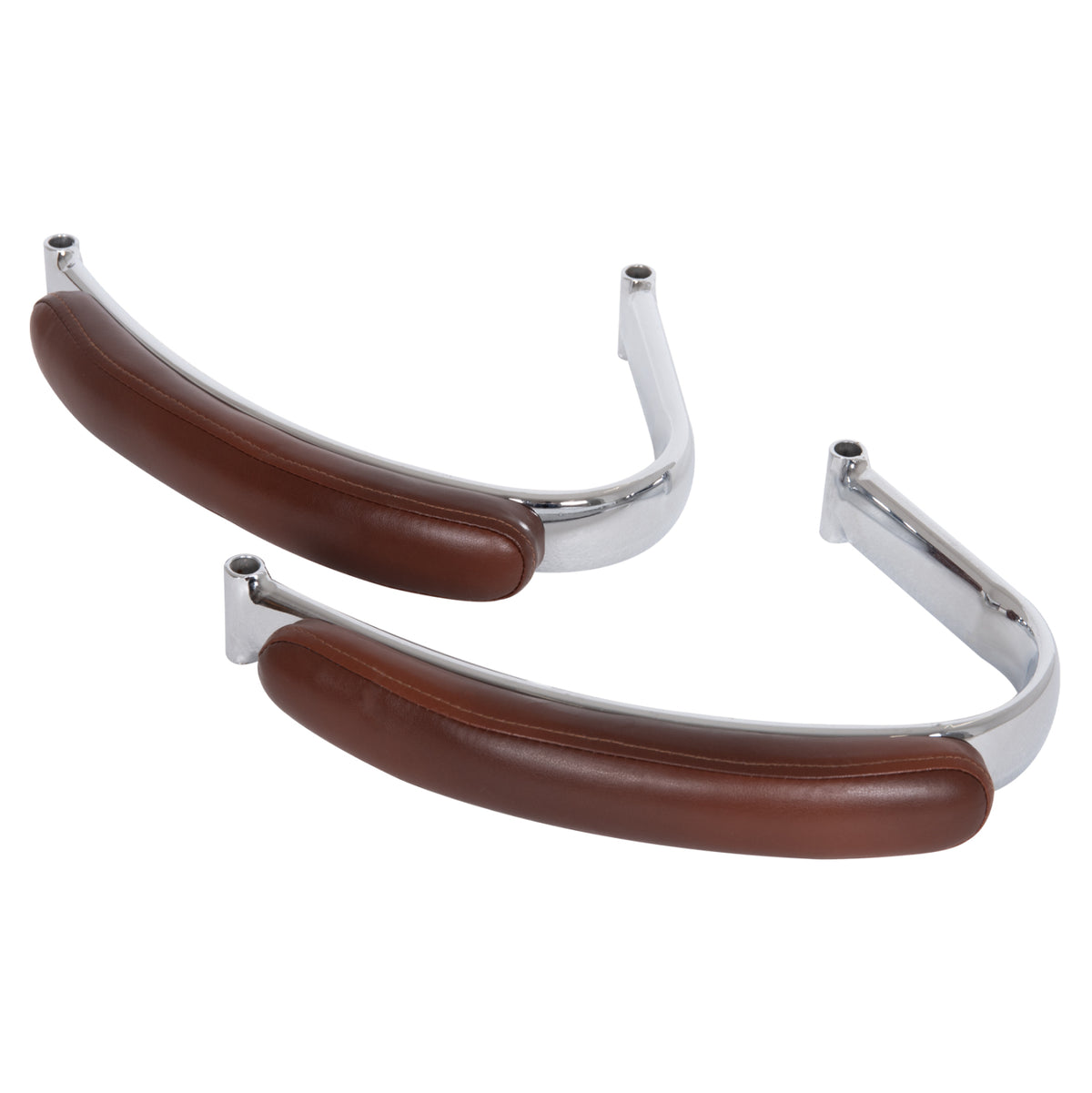 Replacement Arms 2pcs Set For Office Chair Hm1100.09 Chromed-brown