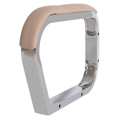 Replacement Arms 2pcs Set For Office Chair Hm1093.07 Chrome-ecru