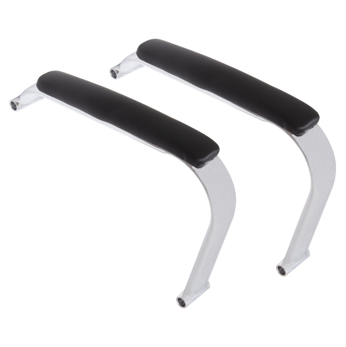 Replacement Arms 2pcs Set For Office Chair Hm1104.01 Chrome-black