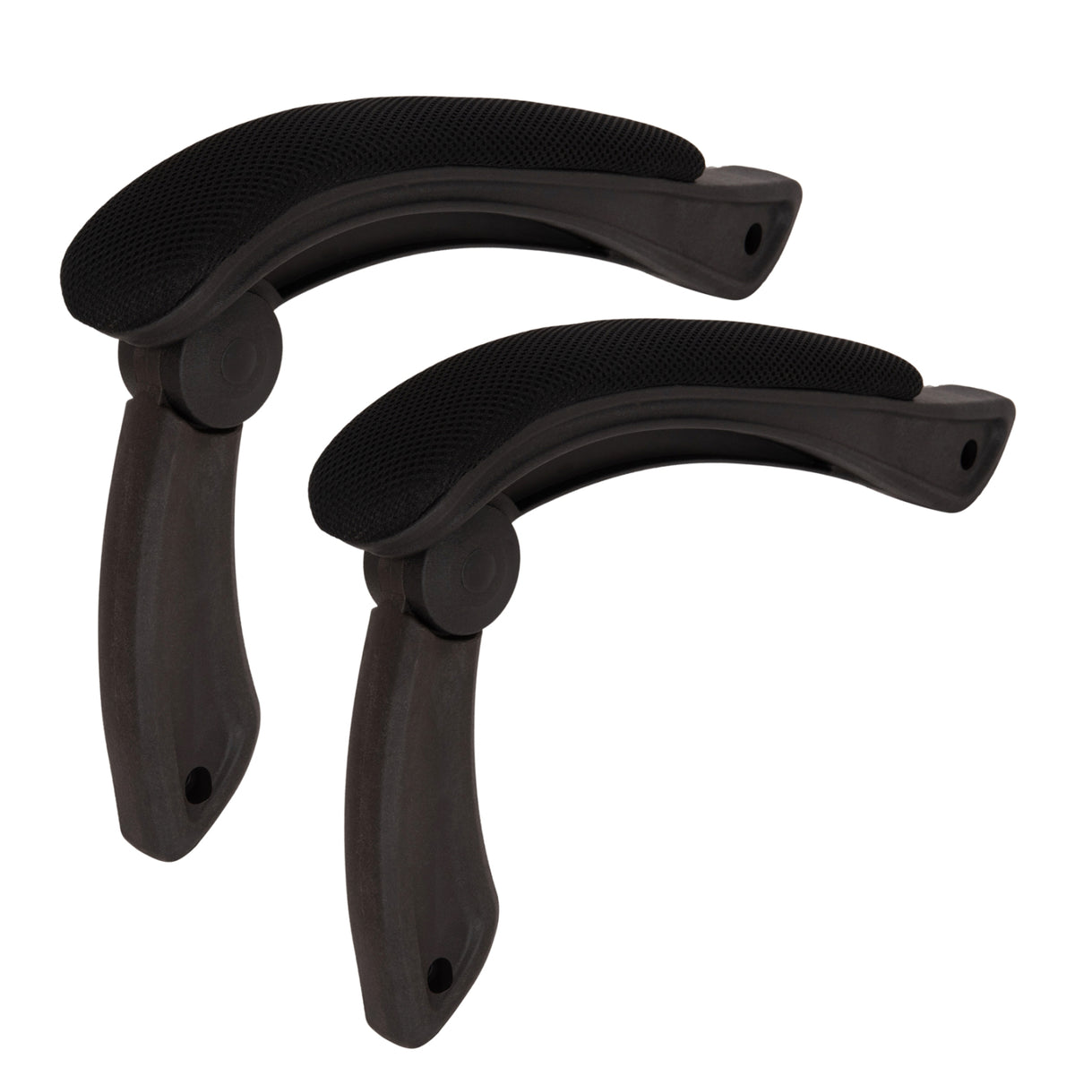 Replacement Arms 2pcs Set For Office Chair Hm1196.01 Black