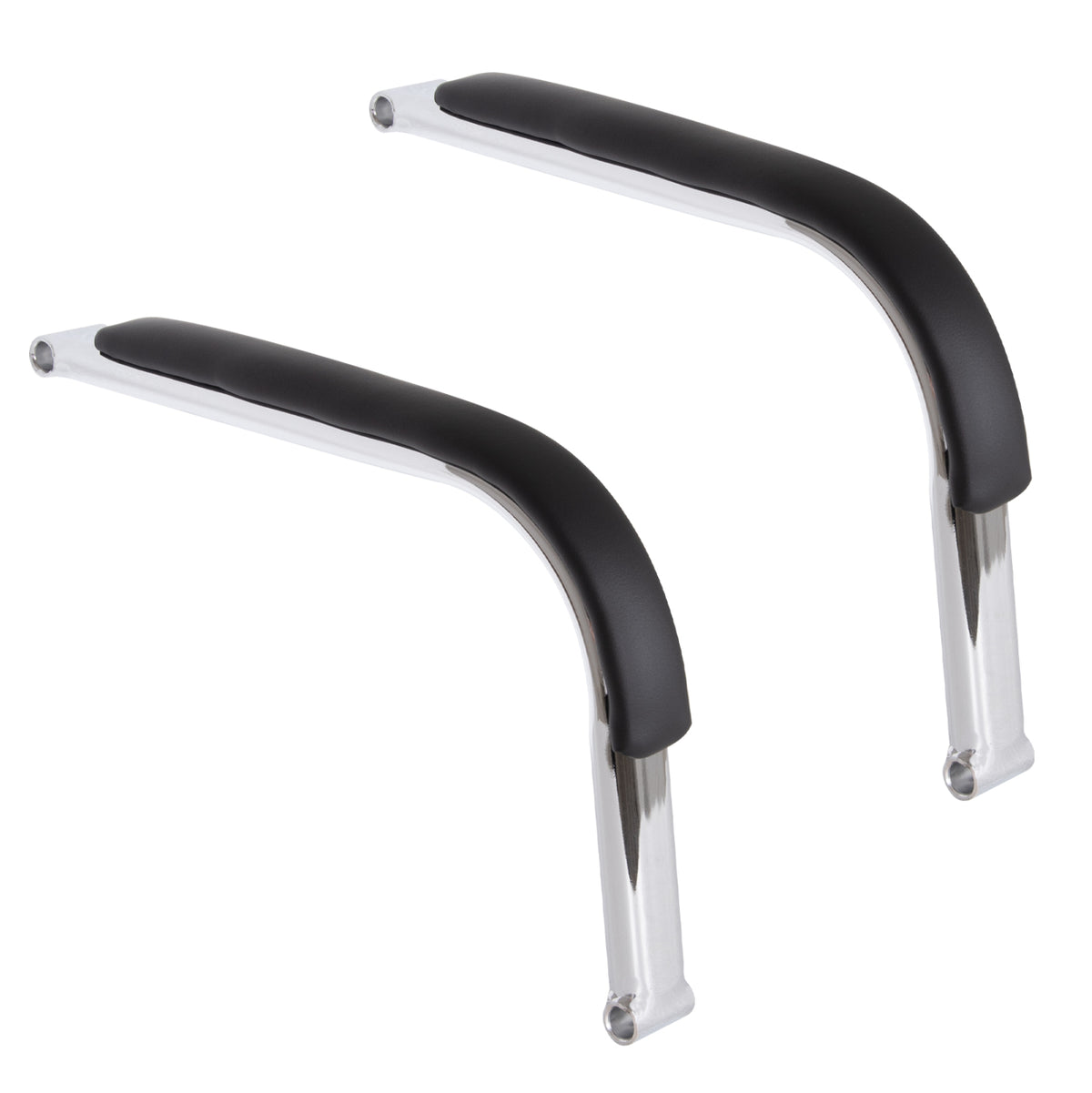 Replacement Arms 2pcs Set For Office Chair Hm1106.01 Chrome-black