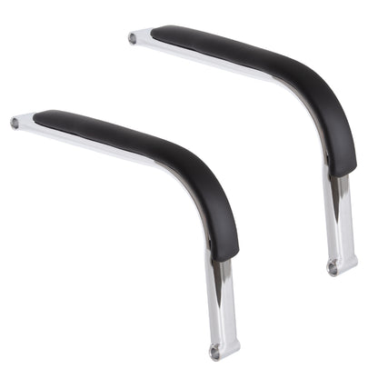 Replacement Arms 2pcs Set For Office Chair Hm1106.01 Chrome-black
