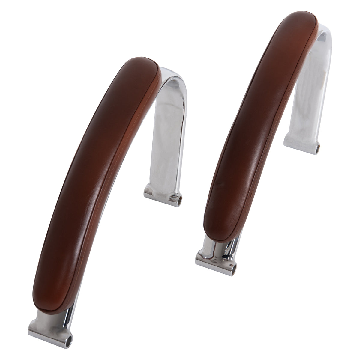 Replacement Arms 2pcs Set For Office Chair Hm1100.09 Chromed-brown
