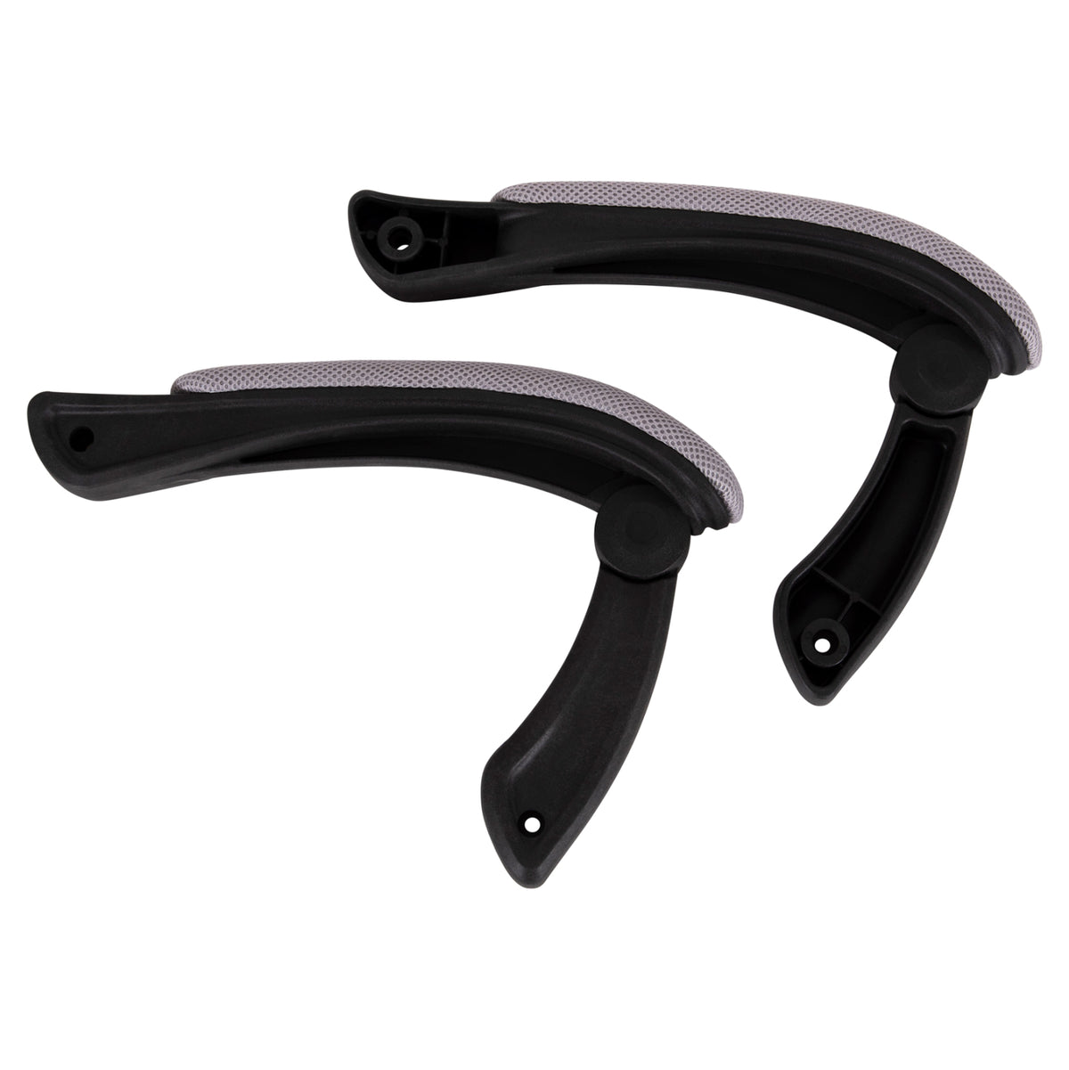 Replacement Arms 2pcs Set For Office Chair Hm1196.02 Black/grey