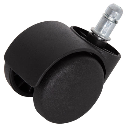 Replacement Castor Wheels 5pcs Set For Office Chairs Hm1197--black