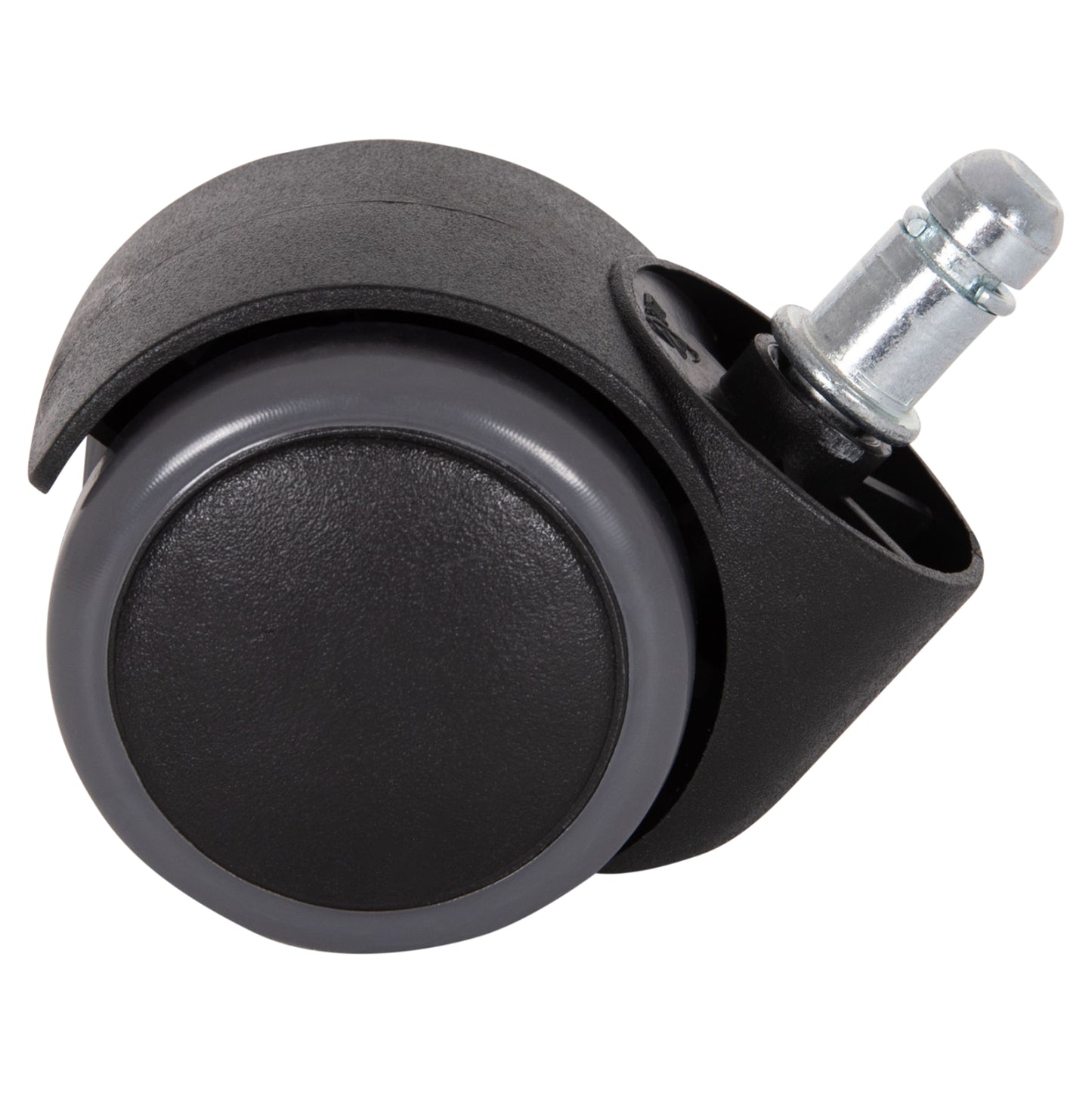 Replacement Castor Wheels 5pcs Set For Office Chairs Hm1203--black & Grey