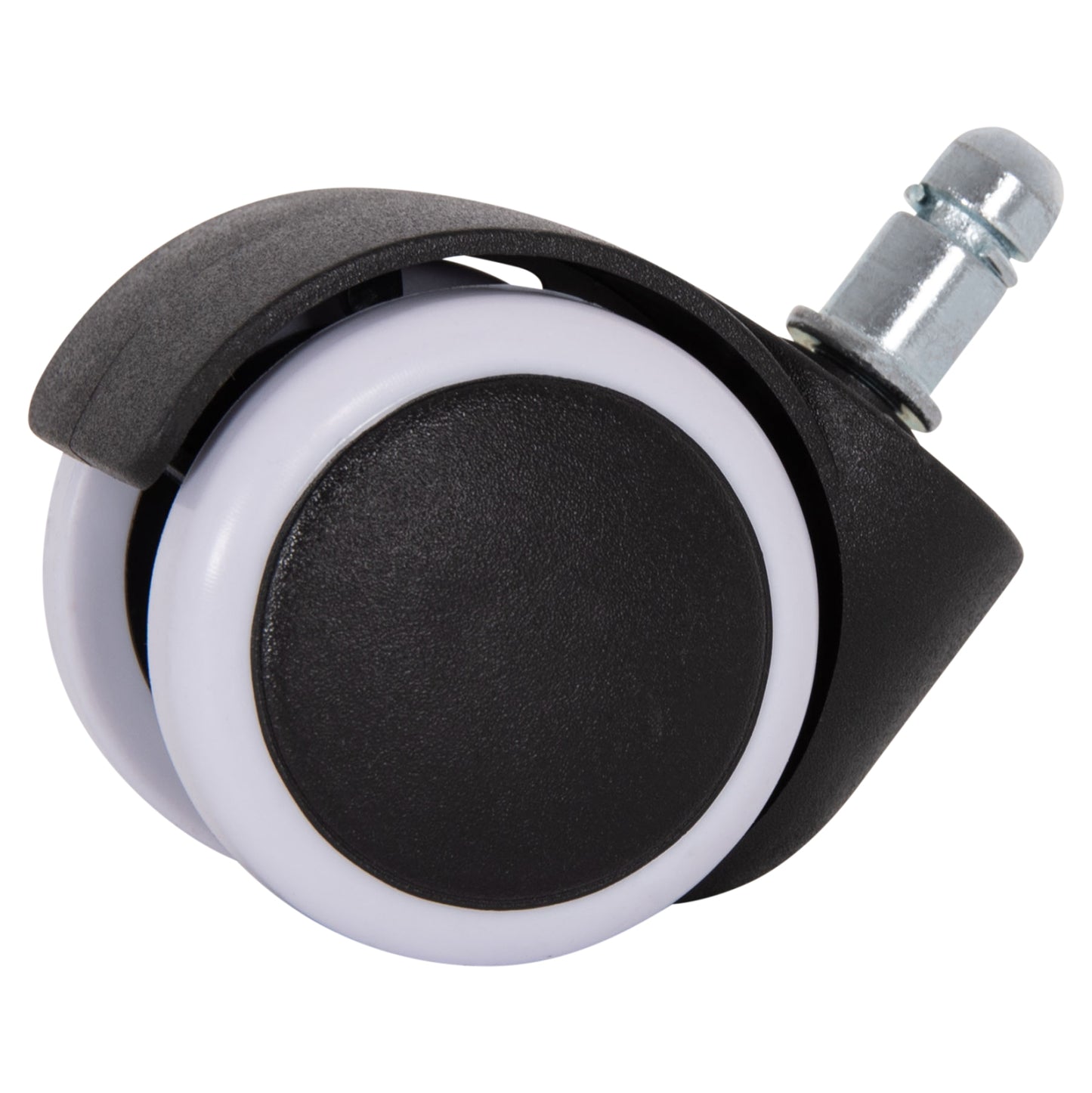 Replacement Castor Wheels 5pcs Set For Office Chairs Hm1203--black & White