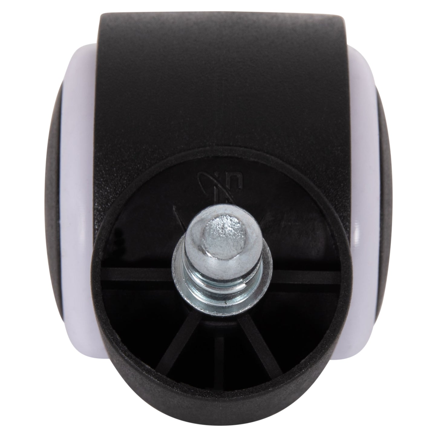 Replacement Castor Wheels 5pcs Set For Office Chairs Hm1203--black & White