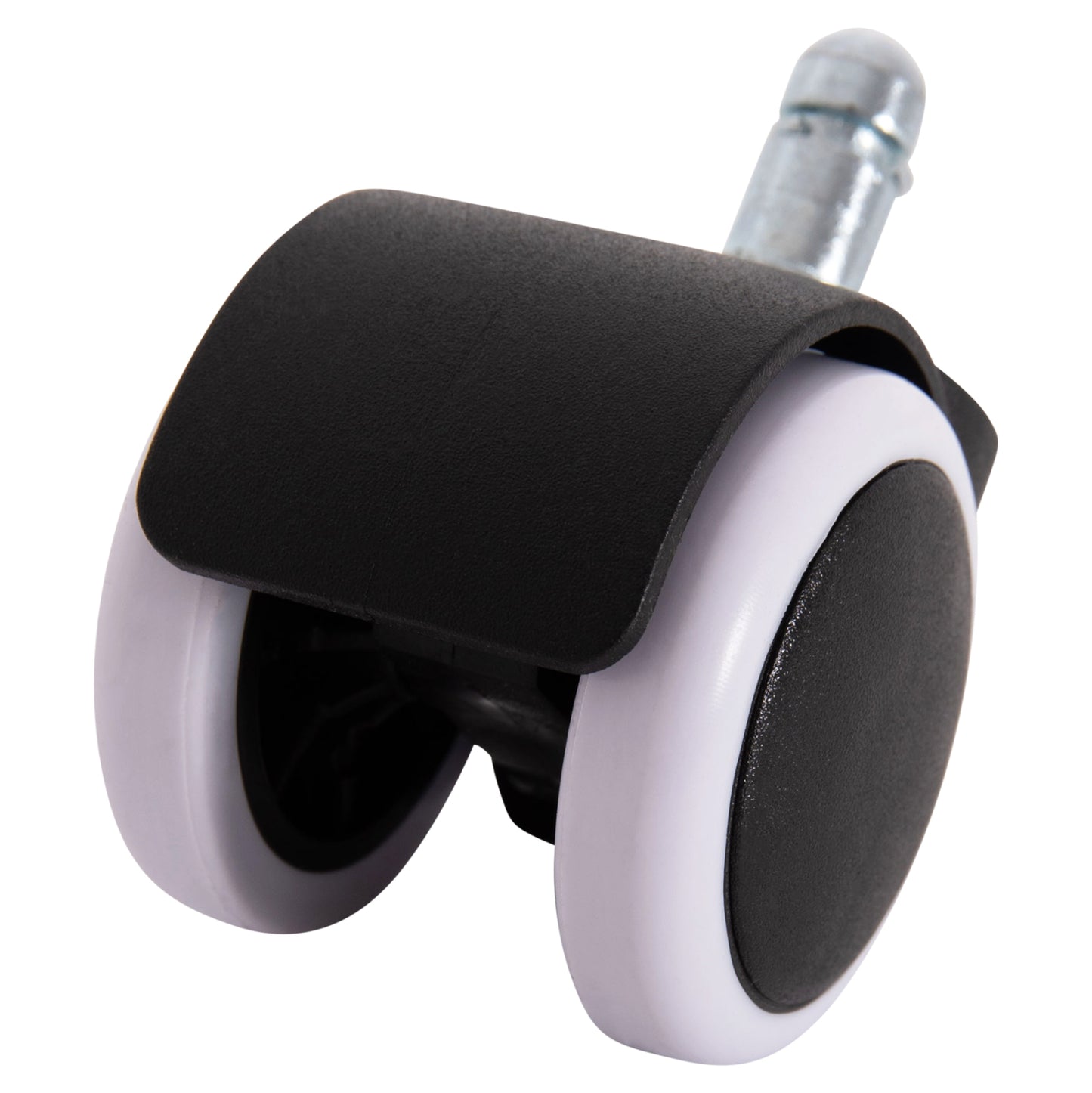 Replacement Castor Wheels 5pcs Set For Office Chairs Hm1203--black & White