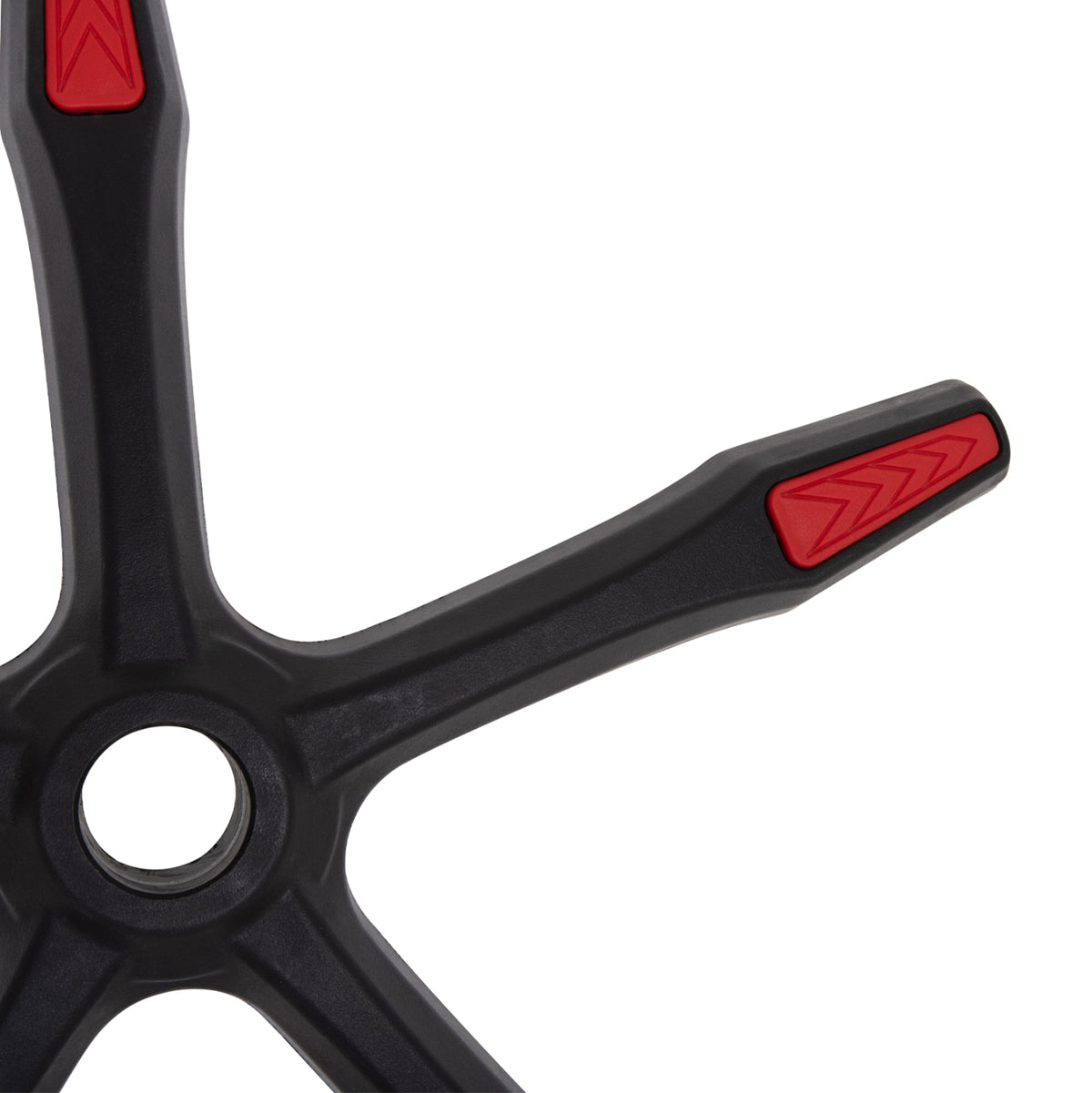 Spare Part Base For Office Chair Hm1203.01--black/red Nylon  29cm Spoke