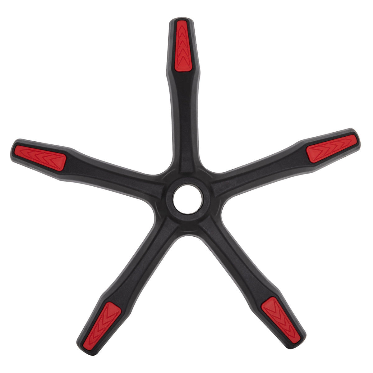 Spare Part Base For Office Chair Hm1203.01--black/red Nylon  29cm Spoke