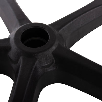 Spare Part Base For Office Chair Hm1203--black Nylon  29cm Spoke