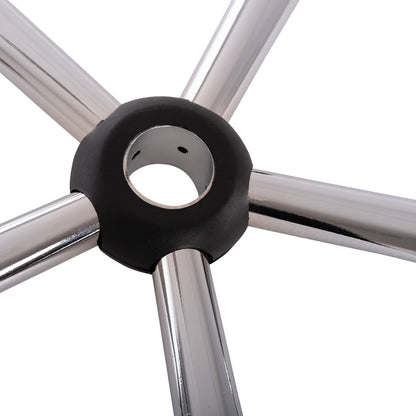 Spare Part Base For Office Chair Hm1202--chromed Metal  29cm Spoke