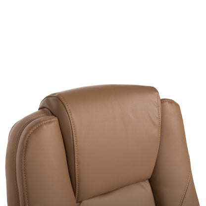Replacement Backrest For Office Chair Hm1091.09 Camel Pu 48.5x12x70hcm.