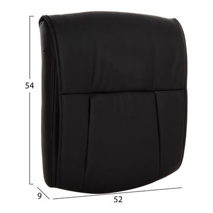 Replacement Seat For Office Chair Hm1106.01 Black Pu 52x9(thickness)x54cm.