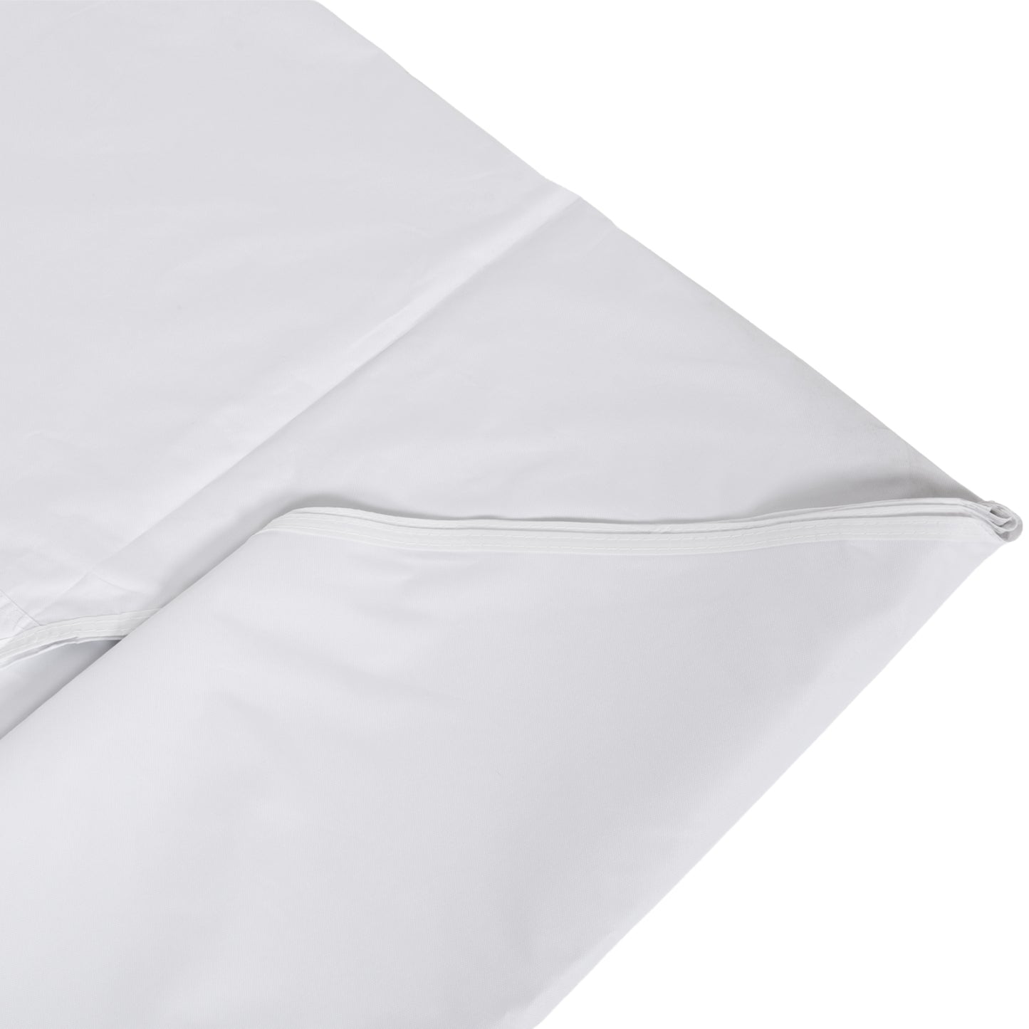 Replacement Shade Fabric For Hm6310 Gazebo---white--3x3m