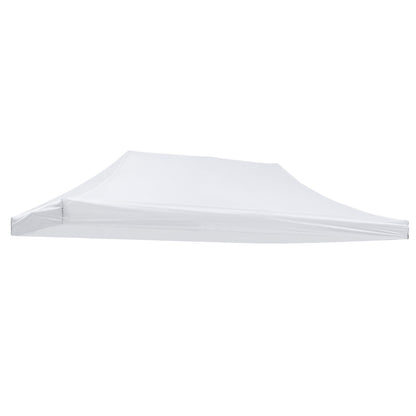 Replacement Shade Fabric For Hm6312 Gazebo---white--3x6m