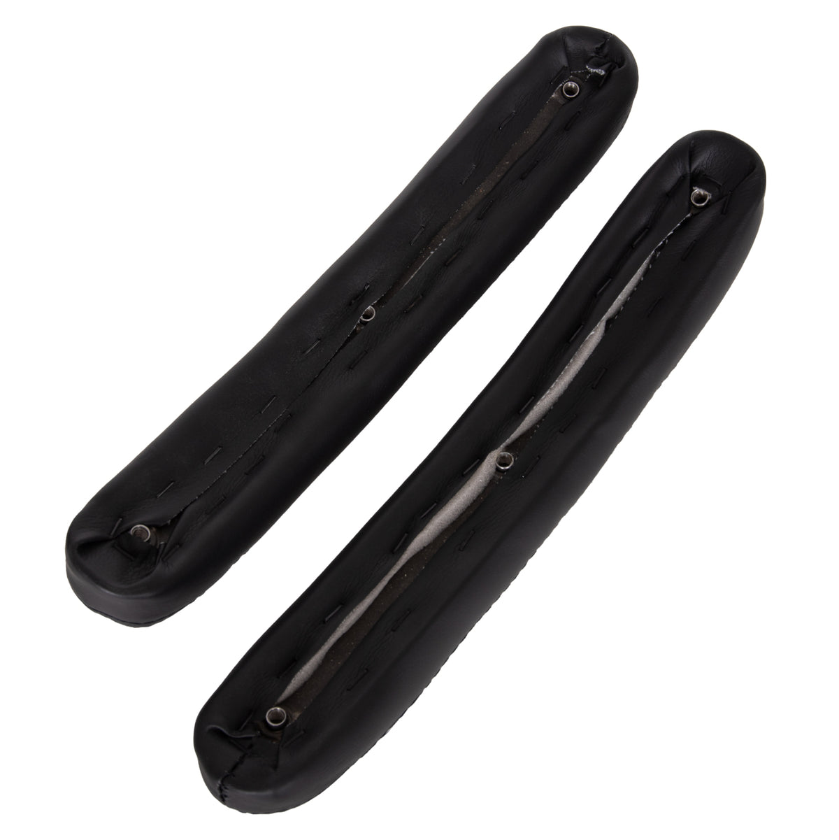 Replacement 2pcs Set Arm Covers For Office Chairs Hm1097.01 Black Pu