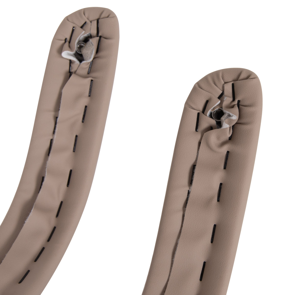 Replacement 2pcs Set Arm Covers For Office Chairs Hm18353.02 Beige Pu