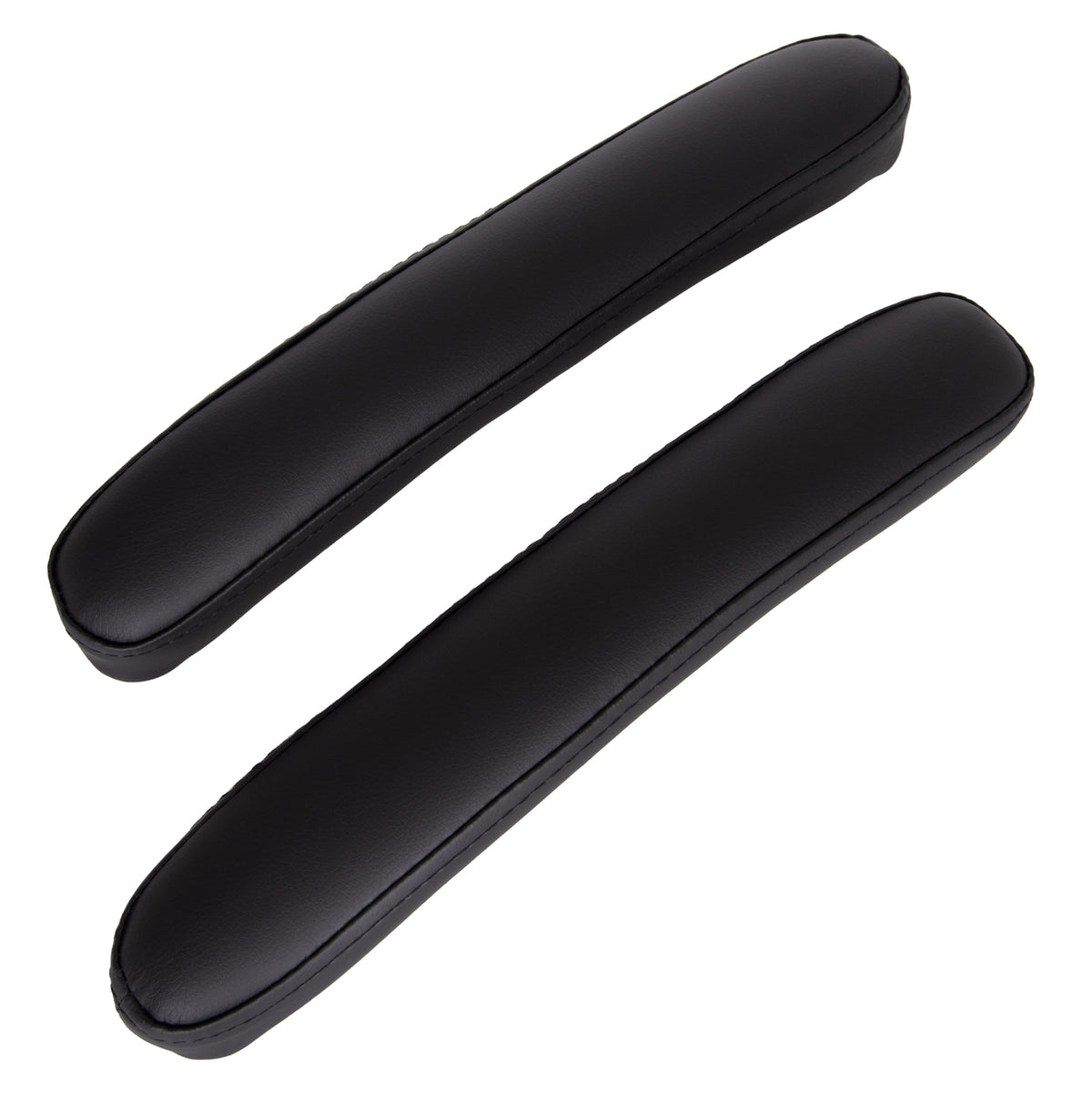 Replacement 2pcs Set Arm Covers For Office Chairs Hm1097.01 Black Pu