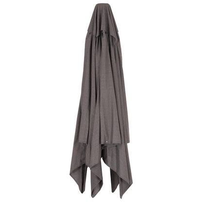 Replacement Shade For Umbrella Hm6604.01--spun Polyester In Grey 3x3m