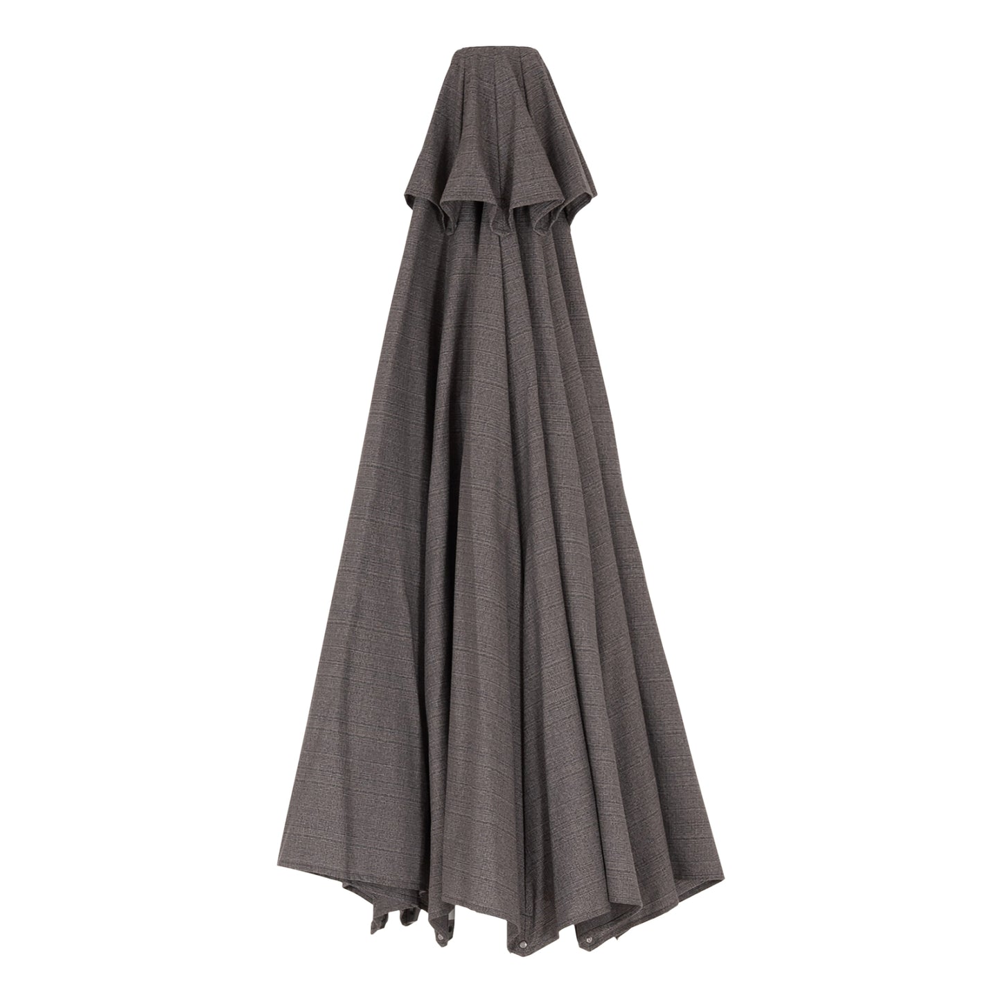 Replacement Shade For Umbrella Hm6603.01--spun Polyester In Grey Φ300cm (round)