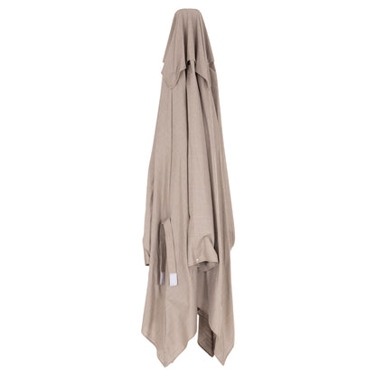 Replacement Shade For Umbrella Hm6604.02--spun Polyester In Beige 3x3m