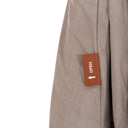 Replacement Shade For Umbrella Hm6604.02--spun Polyester In Beige 3x3m