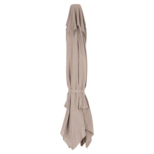 Replacement Shade For Umbrella Hm6604.02--spun Polyester In Beige 3x3m