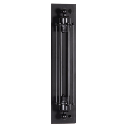 Wall Sconce 2-light Beacon Hm4463 Metal In Black 10x10x47hcm.