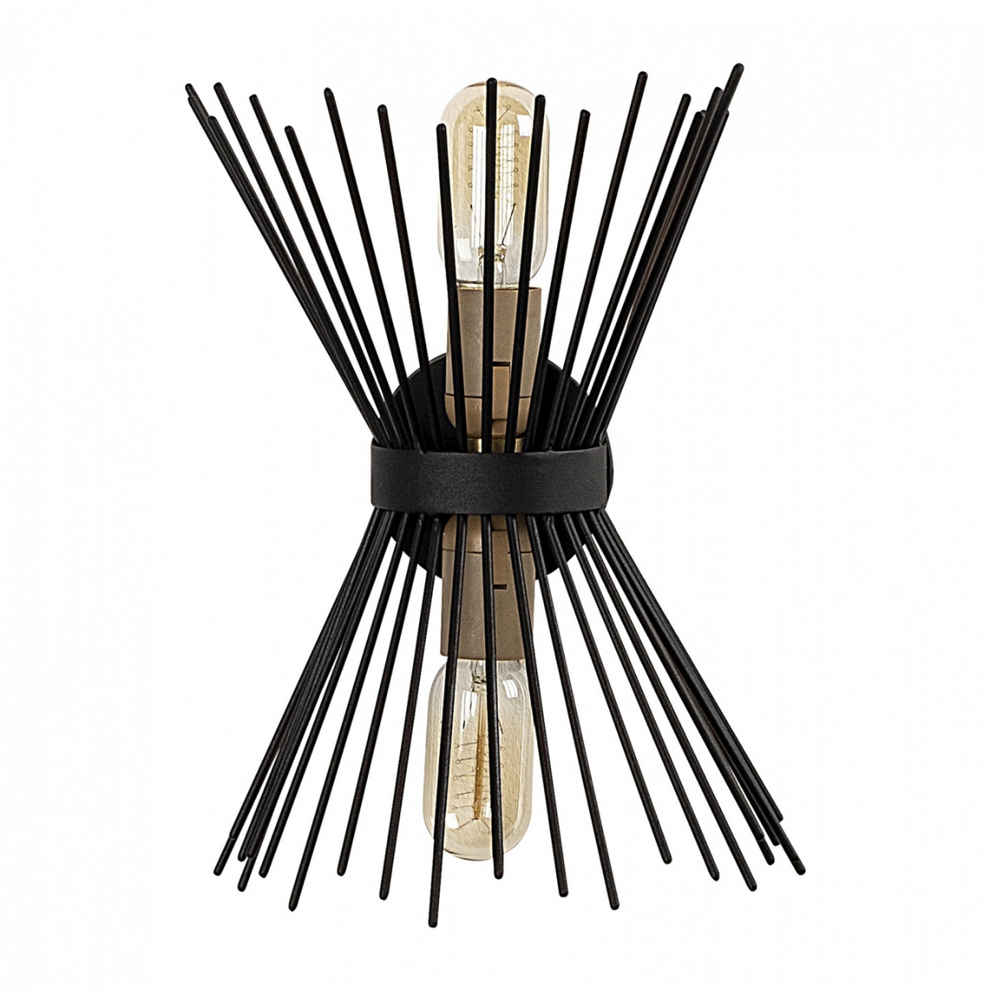 Wall Lamp Metallic Black Hm7299 23x16x33 Cm