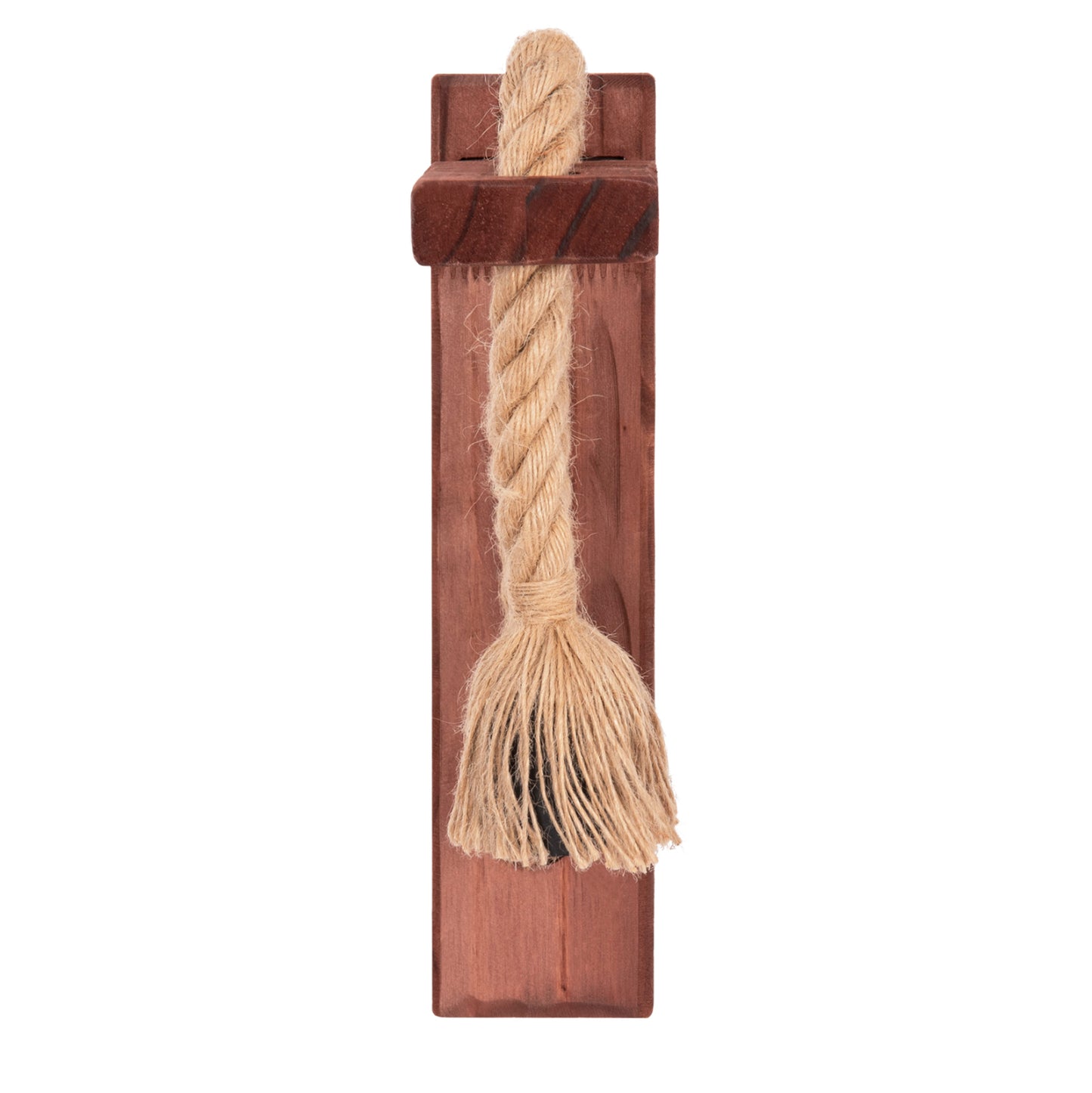 Wall Sconce Barn Hm4469 Wooden Base-hemp Rope [Ε27] 7x20x29hcm.