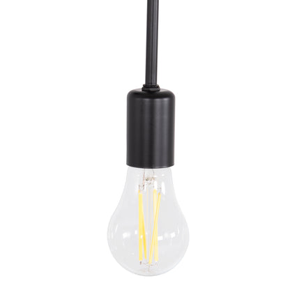 Wall Sconce Saber Hm4477 Metal In Black 10x14x41hcm.