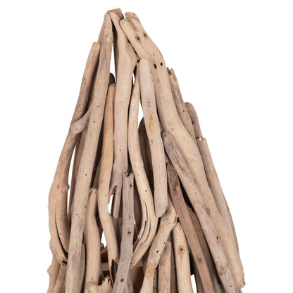Wall Lamp Vekna Hm4876 Driftwood In Natural 43x15(thickness)x100hcm.[1xΕ27]